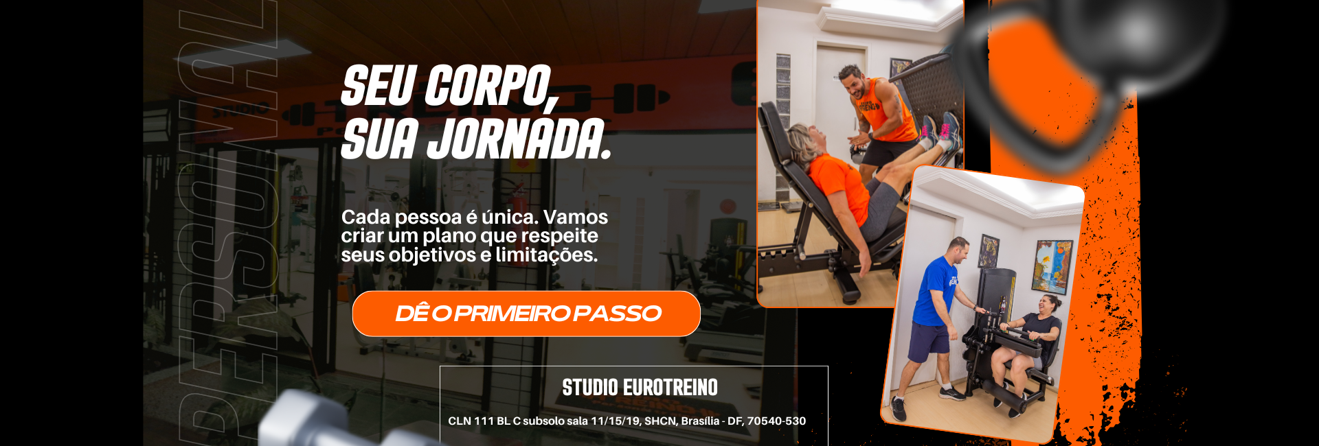 Aqui seu corpo muda, sua mente evolui e sua vida ganha mais energia — com treinos que fazem sentido. (2)